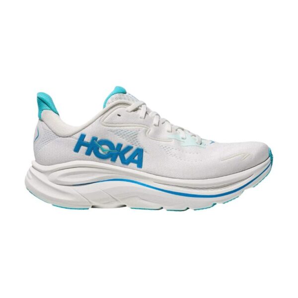 Hoka Clifton 10 Wide White/Blue | STYLO