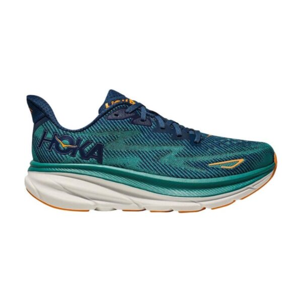 Hoka Clifton 9 Black/Green | STYLO