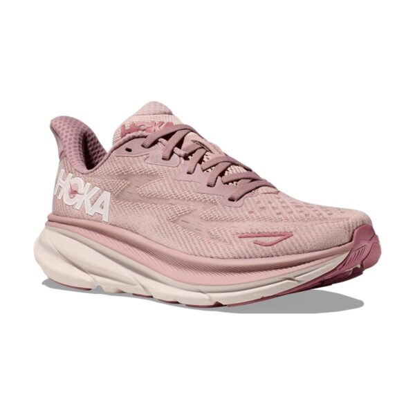 Hoka Clifton 9 Wide Pale Mauve/Peach Whip Hoka Clifton 9 Wide Pale Mauve/Peach Whip | STYLO