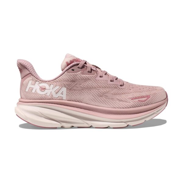 Hoka Clifton 9 Wide Pale Mauve/Peach Whip Hoka Clifton 9 Wide Pale Mauve/Peach Whip | STYLO