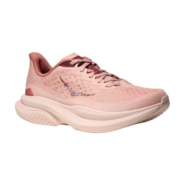 Hoka Mach 6 Latte/Blush Pink | STYLO