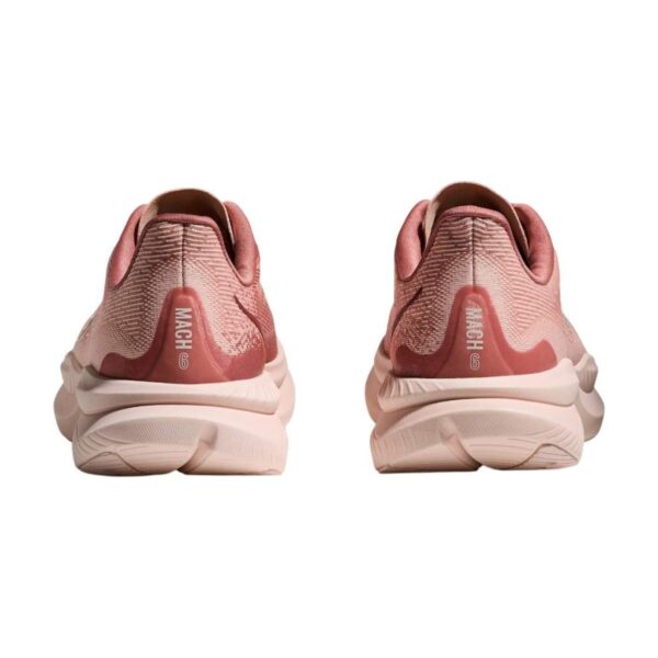 Hoka Mach 6 Latte/Blush Pink | STYLO
