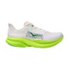 Hoka Mach 6 White/Neon Lime | STYLO