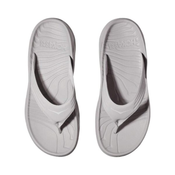 Hoka Ora Recovery Flip Grey/White Hoka Ora Recovery Flip Grey/White | STYLO
