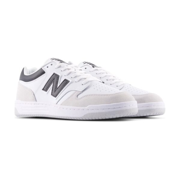 New Balance 480 White Black | STYLO