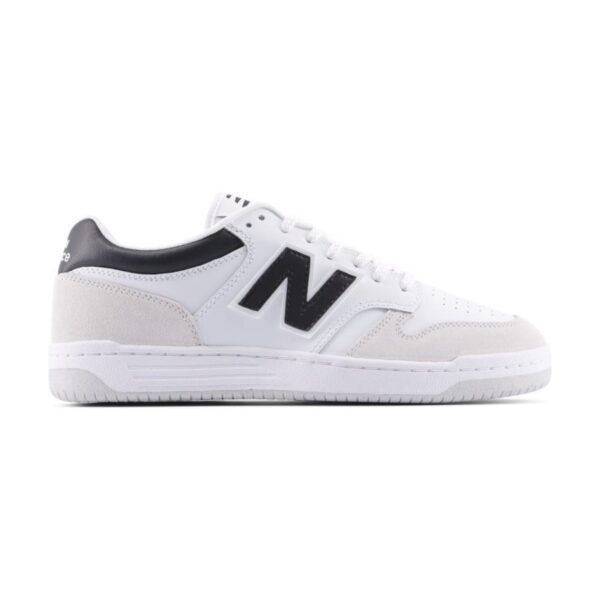 New Balance 480 White Black | STYLO