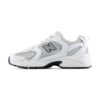 New Balance 530 White Silver Metallic | STYLO