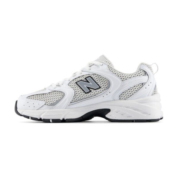 New Balance 530 White Silver Metallic | STYLO