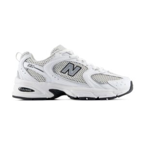 New Balance 530 White Silver Metallic | STYLO