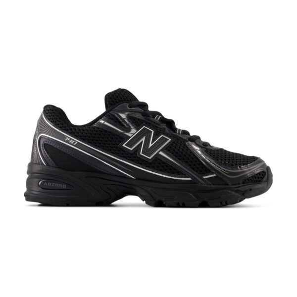 New Balance 740 Black Silver Metallic | STYLO
