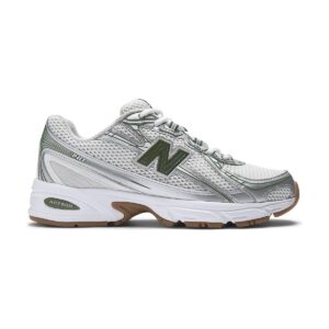 New Balance 740 Grey Matter Dark Alpine Green | STYLO