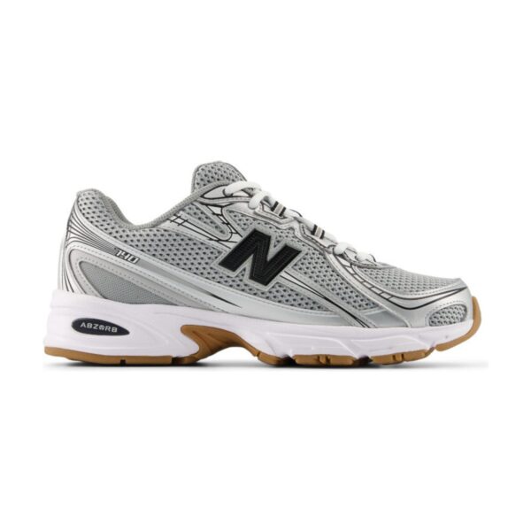 New Balance 740 Slate Grey Black Rain Cloud | STYLO