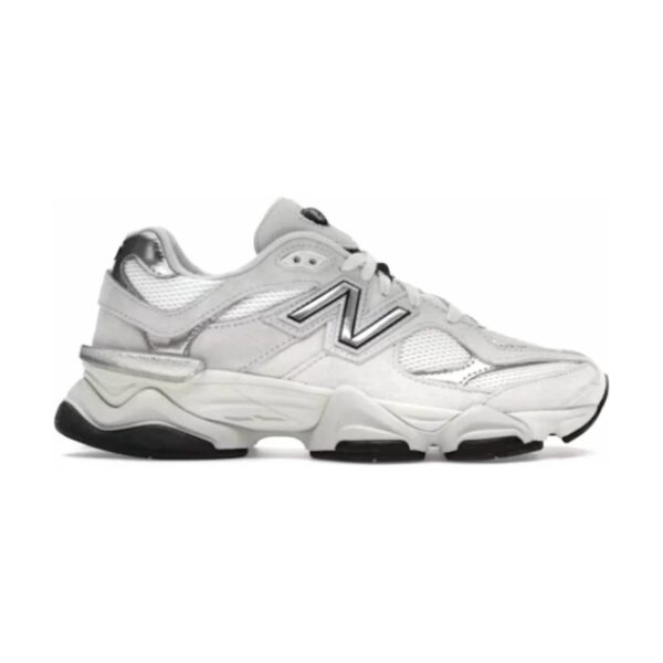 New Balance 9060 White Black Metallic Silver New Balance 9060 White Black Metallic Silver | STYLO