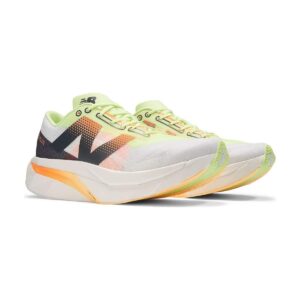 New Balance FuelCell SuperComp Elite V4 White/Bleached Lime Glow | STYLO