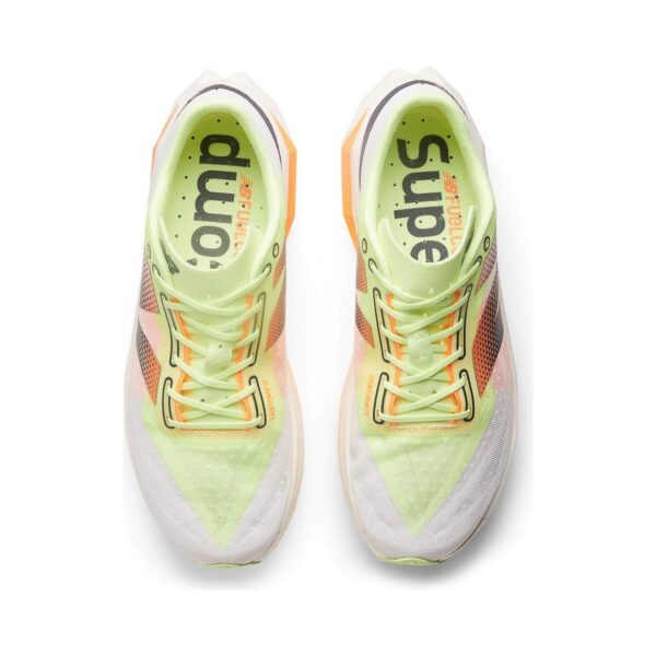 New Balance FuelCell SuperComp Elite V4 White/Bleached Lime Glow New Balance FuelCell SuperComp Elite V4 White/Bleached Lime Glow | STYLO