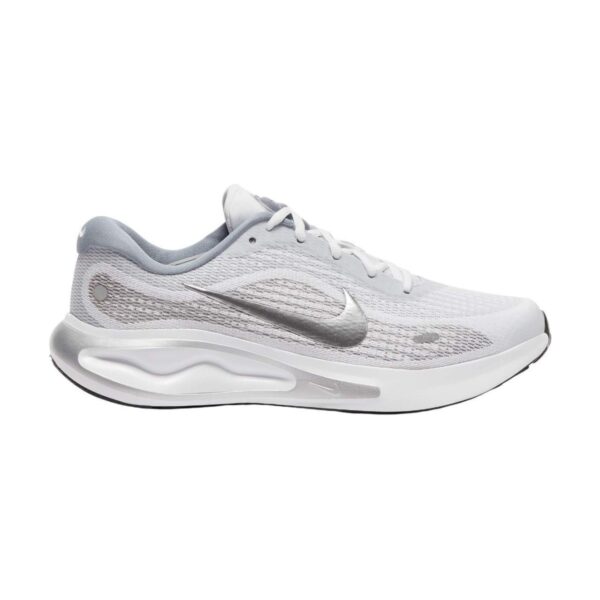 Nike Journey Run White/Metallic Silver | STYLO
