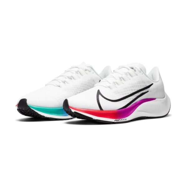 Nike Pegasus 37 White Multi-Color | STYLO