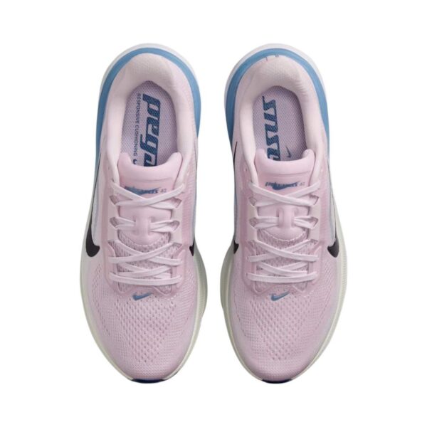 Nike Pegasus 42 Road Running Shoes Bleached Lilac/Work Blue | STYLO