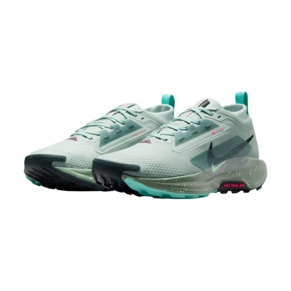 Nike Pegasus Trail 5 GORE-TEX Waterproof Light Silver/Clay Green | STYLO