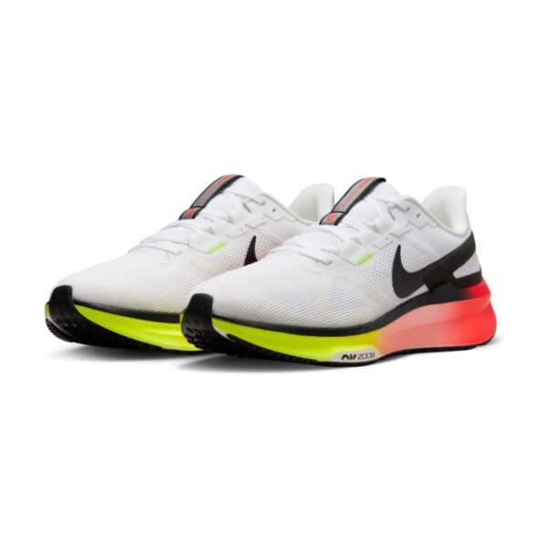 Nike Structure 25 White Bright Crimson Volt Nike Structure 25 White Bright Crimson Volt | STYLO