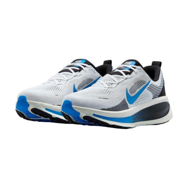 Nike Vomero 18 Road Running Shoes White Black Sail Photo Blue | STYLO
