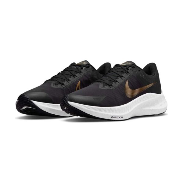 Nike Winflo 8 Black Metallic Gold | STYLO
