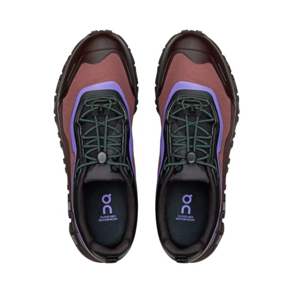 On Cloud 6 Geo Waterproof Black/Tyrian | STYLO