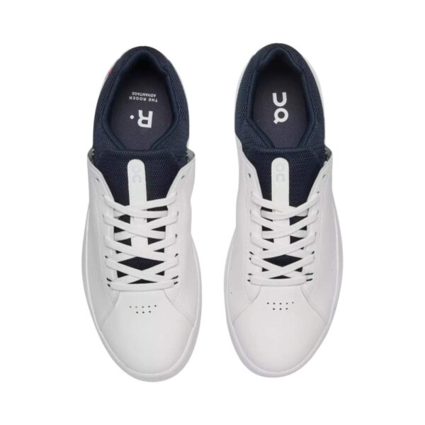 On Cloud THE ROGER Advantage Casual Shoes White/Midnight | STYLO