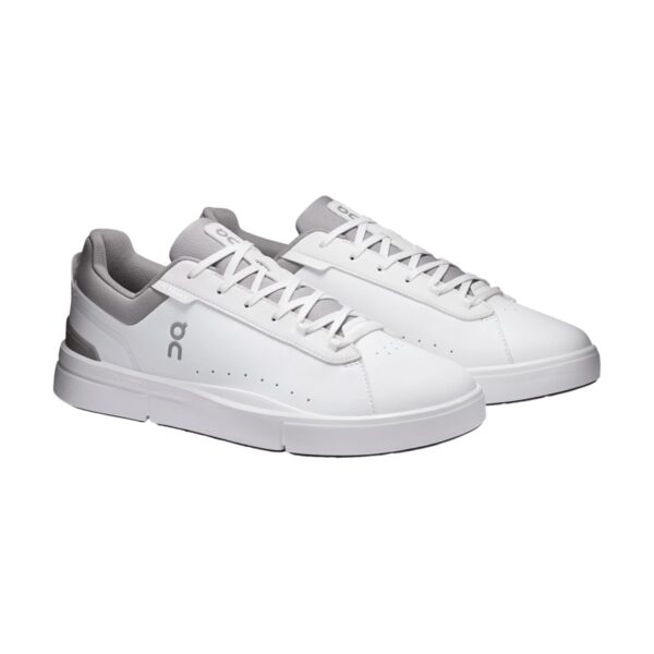 On Cloud THE ROGER Advantage Shoes White/Ore | STYLO
