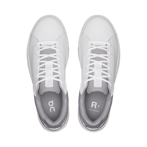 On Cloud THE ROGER Advantage Shoes White/Ore | STYLO