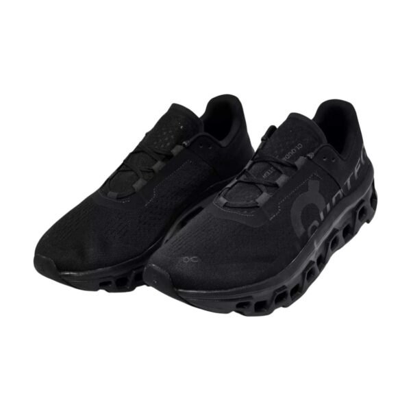 On Cloudmonster Running Shoes Black On Cloudmonster Running Shoes Black | STYLO