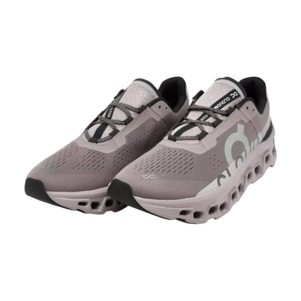 On Cloudmonster Running Shoes Cinder/Fog On Cloudmonster Running Shoes Cinder/Fog | STYLO