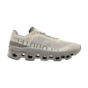 On Cloudmonster Running Shoes Ice/Alloy | STYLO