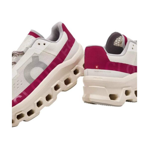 On Cloudmonster Running Shoes Ivory/Grenadine On Cloudmonster Running Shoes Ivory/Grenadine | STYLO