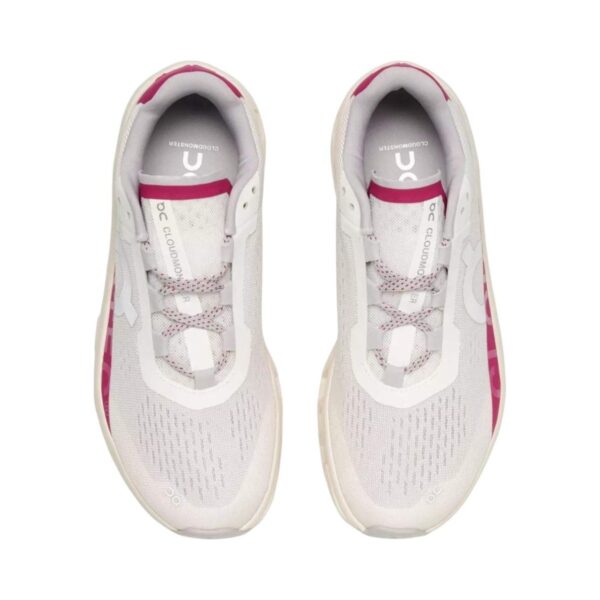 On Cloudmonster Running Shoes Ivory/Grenadine On Cloudmonster Running Shoes Ivory/Grenadine | STYLO