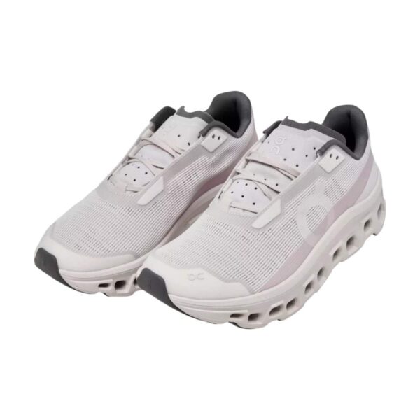 On Cloudmonster Void Running Shoes Ivory/Wolf | STYLO