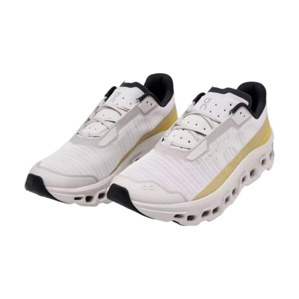 On Cloudmonster Void Running Shoes Silver/Lense | STYLO