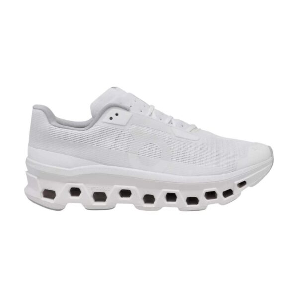 On Cloudmonster Void Running Shoes White On Cloudmonster Void Running Shoes White | STYLO