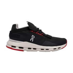 On Cloudnova 2 Running Shoes Black/Red | STYLO