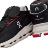 On Cloudnova 2 Running Shoes Black/Red | STYLO