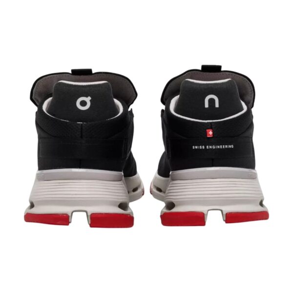 On Cloudnova 2 Running Shoes Black/Red | STYLO