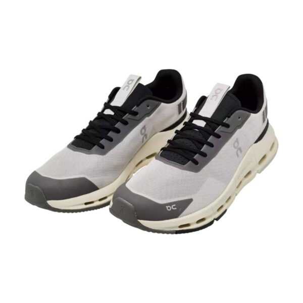 On Cloudnova Form 2 Running Shoes Pearl/Black | STYLO