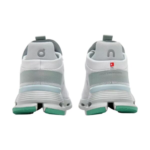 On Cloudnova Running Shoes Undyed White/Glacier | STYLO