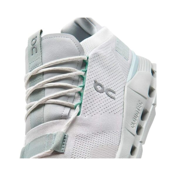 On Cloudnova Running Shoes Undyed White/Glacier | STYLO