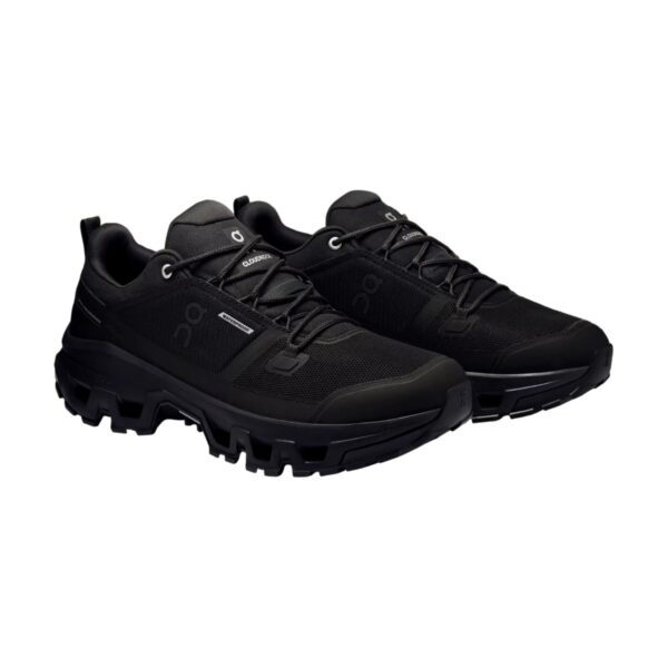 On Cloudrock Low Waterproof Black | STYLO