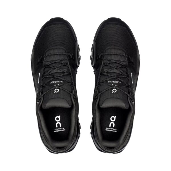On Cloudrock Low Waterproof Black | STYLO