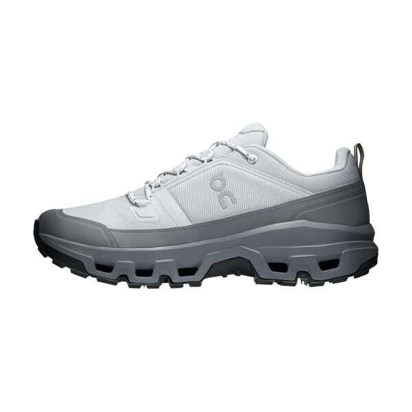 On Cloudrock Low Waterproof Glacier/Rock | STYLO