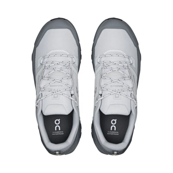 On Cloudrock Low Waterproof Glacier/Rock | STYLO