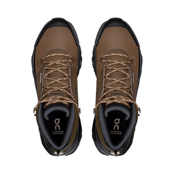 On Cloudrock Mid Waterproof Earth/Black On Cloudrock Mid Waterproof Earth/Black | STYLO