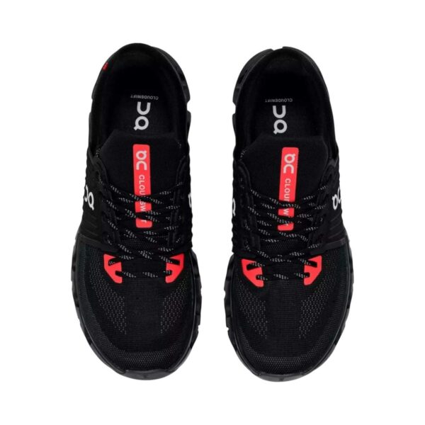 On Cloudswift 4 Running Shoes Black/Red/Silver On Cloudswift 4 Running Shoes Black/Red/Silver | STYLO